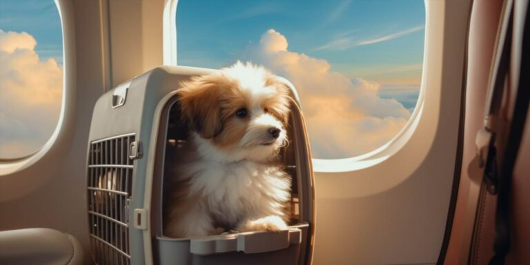Jak przewieźć psa samolotem